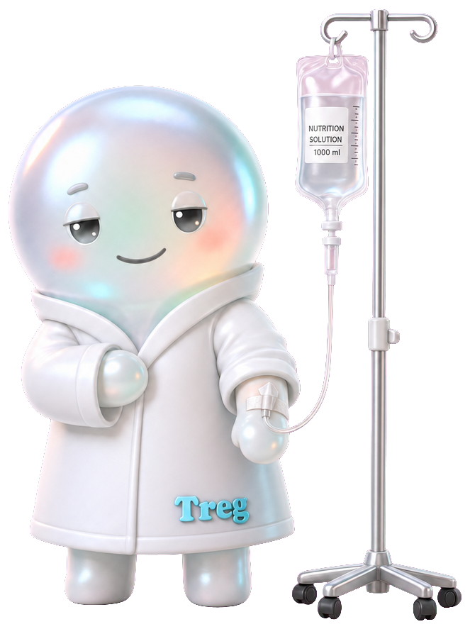 Treg receiving IV treatment